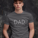 Pap Almighty | Moderne pappie vader T-shirt<br><div class="desc">Eenvoudig,  stijlvol aangepast "Papa Almighty"-ontwerp in een hedendaagse typografie in een moderne minimalistische stijl. Het perfecte cadeau voor je speciale vader op zijn verjaardag,  vaderdag of gewoon omdat..</div>