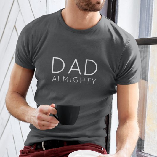 Pap Almighty | Moderne pappie vader T-shirt