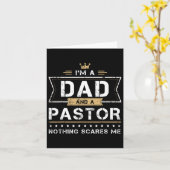 Pap Amp; Pastoor Niets schrikt me af Cadeau Kaart (Gele Bloem)