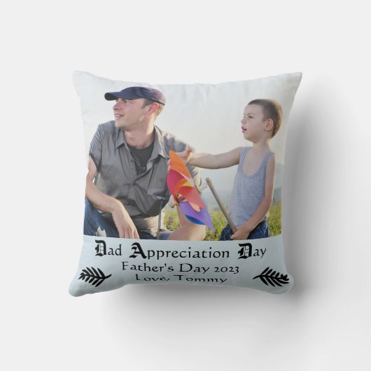 Pap Appreciation Day - Square Sierkussen (Achterkant)