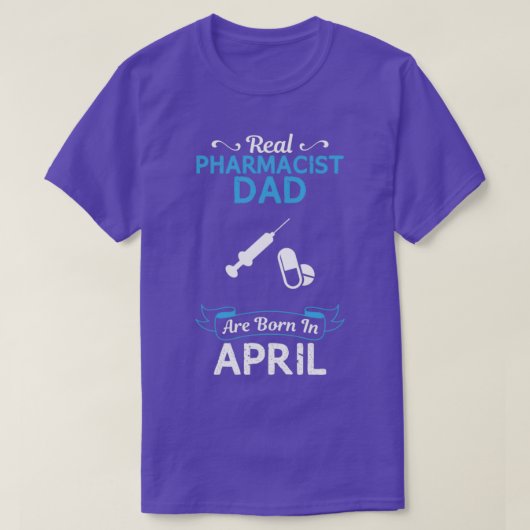 Pap April Funny Design for Gift 1 T-shirt (Design voorkant)