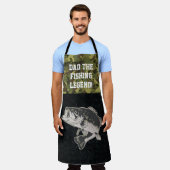 Pap Bass Vist Legend Sports Camo Apron Schort (Gedragen)