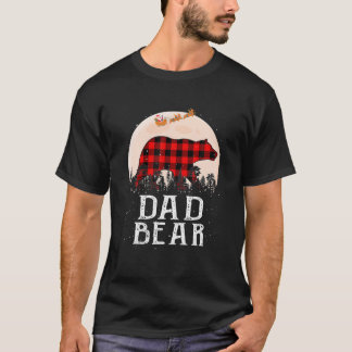 Pap Beer Kerstmis Pajama Red Pset Buffalo T-shirt