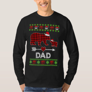 Pap Beer Santa Red Pset Family Pajamas voor Christ T-shirt