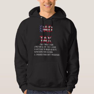  pap belastingdefinitie grappige vaderdag hoodie