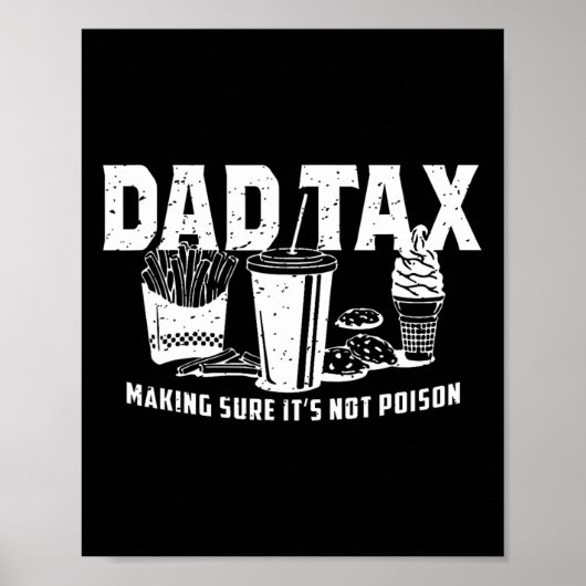 Pap Belastingdienst zorgt ervoor dat het geen verg Poster (Voorkant)