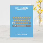 Pap Birthday Card Kaart (Gele Bloem)