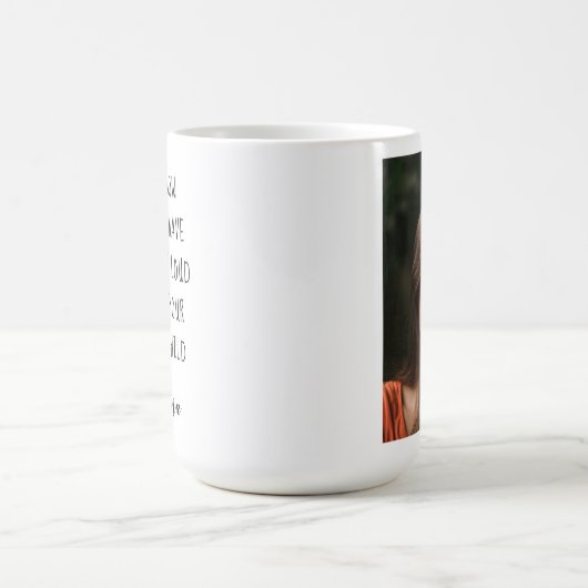 Pap Birthday en Vaderdag Voeg foto en naam toe Koffiemok (Center)