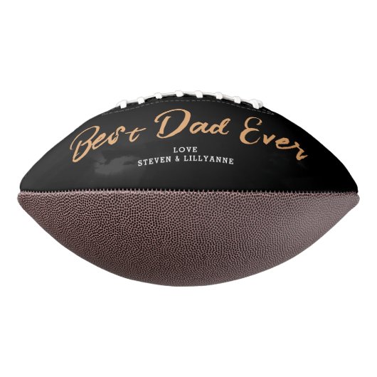Pap Black and White Typography Fathers Day American Football (Gedraaid 270)
