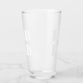 Pap blanke moderne typografie cool glas (Links)