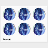 Pap Blue Tulips Sticker (Vel)