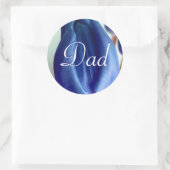 Pap Blue Tulips Sticker (Tas)