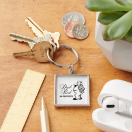 Pap Bod aan de gang | Funny Fathers Day Sleutelhanger