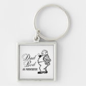 Pap Bod aan de gang | Funny Fathers Day Sleutelhanger (Voorkant)