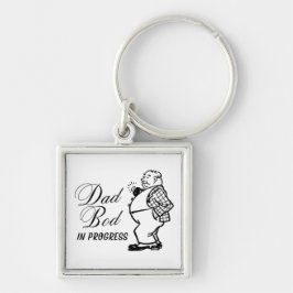 Pap Bod aan de gang | Funny Fathers Day Sleutelhanger