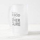 Pap Bod Father Figuur Matglas Bierpul (Voorkant links)