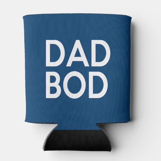 Pap Bod grappig gezegde koelbox frisdrank Blikjeskoeler (Achterkant)