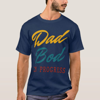  pap Bod in uitvoering het beste voor dads vader" T-shirt