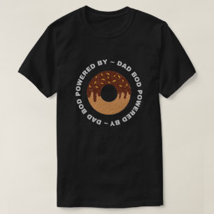 Pap Bod met Donuts Glitter T-Shirt