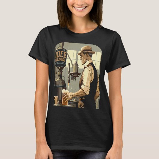 Pap Breedband Brewmaster Papa T-shirt (Voorkant)