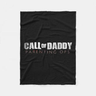 Pap Call of Daddy Ouderschap Ops Gift Fleece Deken
