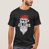 Pap Claus, Familie Matching Pajama T-shirt (Voorkant)