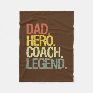 Pap coach Pap held coach legende design Fleece Deken