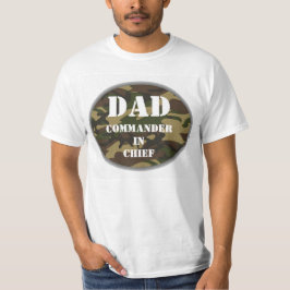 Pap, Commandant in Chief Camo Militaire Vader T-shirt