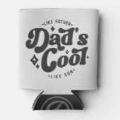 Pap Cool Funny Pap (Matches Son's Cooler) Blikjeskoeler (Voorkant)