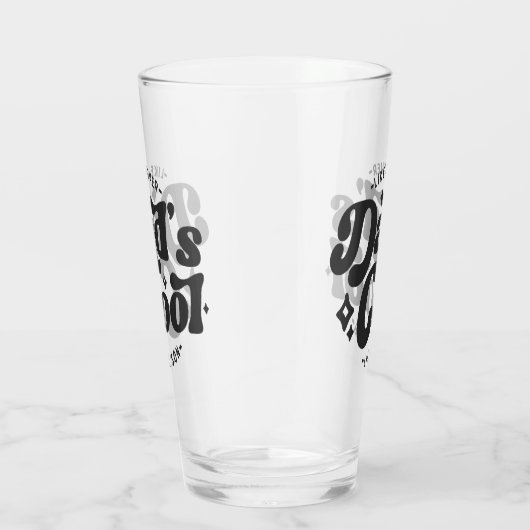 Pap Cool Funny Pap (Matches Son's Cooler) Glas (Rechts)