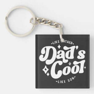 Pap Cool Funny Pap (Matches Son's Cooler) Sleutelhanger
