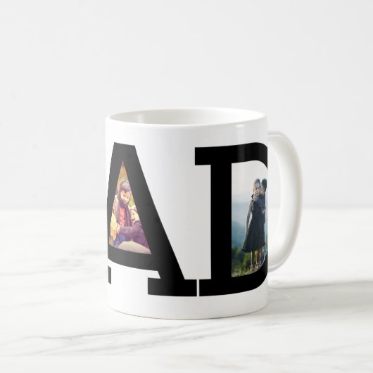 Pap D A D Vaderdag Foto Koffiemok (Voorkant rechts)