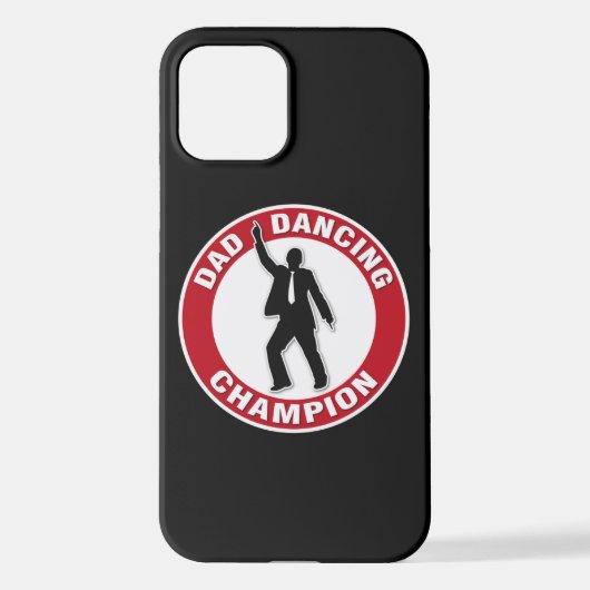 Pap Dansende Champion iPhone Case Hoesje (Achterkant)