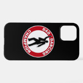 Pap Dansende Champion iPhone Case iPhone Hoesje (Achterkant horizontaal)