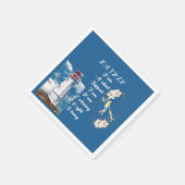 Pap Daughter Bonding Lighthouse Vaderdag Quote Servet (Hoek)