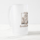 Pap, de Barbaarse Mok (Voorkant links)