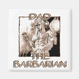 Pap de Barbarian Magnet