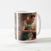 Pap de Chef Verjaardag Koffiemok (Voorkant rechts)
