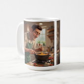 Pap de Chef Verjaardag Koffiemok (Voorkant links)