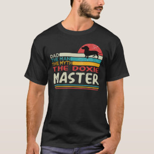 Pap, de Doxie Master - zonsondergang T-shirt