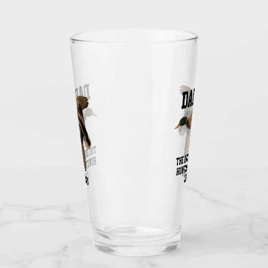 Pap De Duck Hunting Legend Vaderdag Mallard Glas (Links)