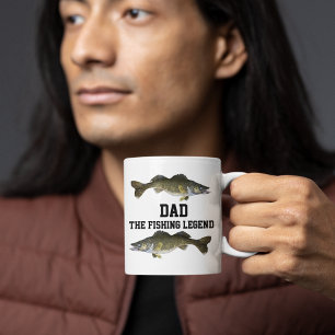 Pap De Geviste Legend Walleye Vissers Sport Mok