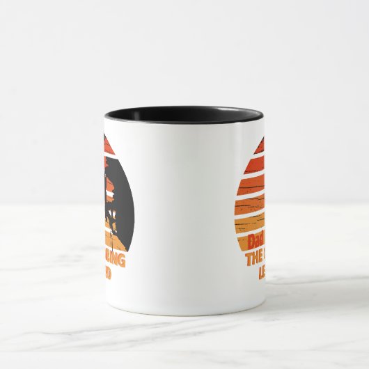 Pap de klimlegende mok (Midden)