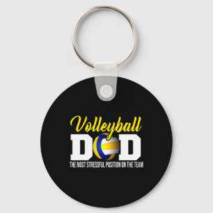 Pap de meest stressvolle positie Happy Fathers Day Sleutelhanger