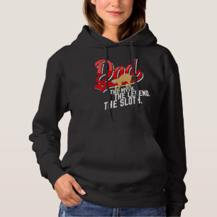 Pap De mythe De legende De luiaard Vaderdag Vet Hoodie