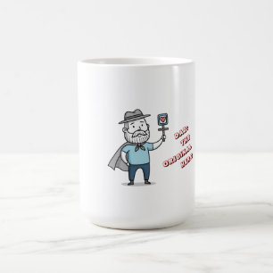 Pap de originele held Vaderdag Koffiemok