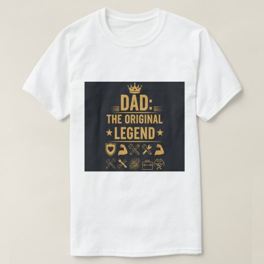 Pap de originele Legand T Shirt (Design voorkant)