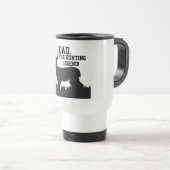 Pap De Vaderdag-sport van het jaaglende Citaat Reisbeker (Voorkant rechts)