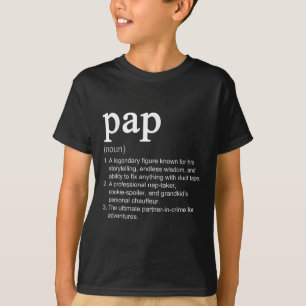 Pap-definitie Grappig zelfstandig naamwoord Cool T-shirt