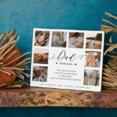 Pap Definition Betekenis vaders Dag 8 Foto Collage Fotoplaat (Zijkant)